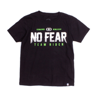 No Fear Black "Team Rider" BOYS T-Shirt