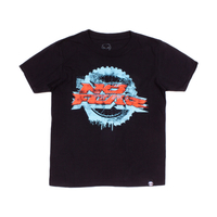 No Fear Black "Tyremark" BOYS T-Shirt