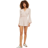 Oh My Love Blush Flared Sleeve Playsuit