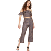 Oh My Love Leopard Print Culottes Trousers