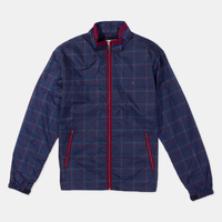 Original Penguin Dark Sapphire Check 3D Jacket