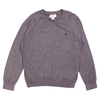 Original Penguin Monument Grey Knitted V-Neck Jumper