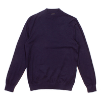 Originally Made for Burton Navy High Neck Knit Jumper
