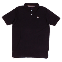 Originally Made for Crew Clothing Black Polo Shirt