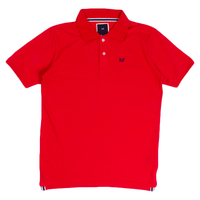 Originally Made for Crew Clothing Red Polo Shirt