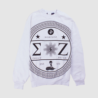 Originally made for Topman White "Horizon" Sweatshirt
