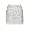 Originally made for Topshop White Crystal Sequin Pelmet