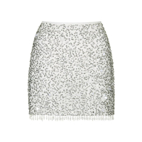 Originally made for Topshop White Crystal Sequin Pelmet