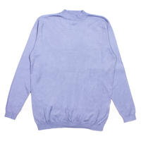 Originally Made for Zara Blue Marl High Neck Ribbed Jumper