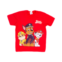 Paw Patrol Red KIDS Pup Trio T-Shirt