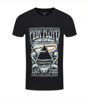 Pink Floyd Dark Side Of The Moon Carnigie Hall Black T-Shirt