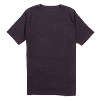 Plain Charcoal Stretch Slim Fit T-Shirt