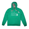 Plain Lazy Kelly Green Not a Morning Person Pullover Hood