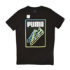 Puma Black Sneaker Lines Neon Print
