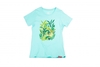 Rain Forest Aqua Womens T-shirt