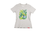 Rain Forest Grey Womens T-shirt