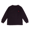 Ralph Lauren BOYS Black Long Sleeve Crewneck