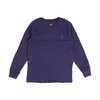 Ralph Lauren BOYS Navy Marl V-Neck Long Sleeve T-Shirt