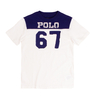 Ralph Lauren BOYS Navy/Cream 67 Jersey T-Shirt