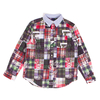 Ralph Lauren BOYS Patchwork Print Cotton Plaid Shirt
