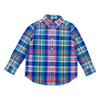 Ralph Lauren KIDS Multi Plaid Poplin Longsleeve Shirt