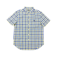 Ralph Lauren KIDS Yellow/Navy Plaid Poplin Shirt
