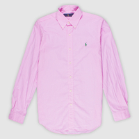 Ralph Lauren Pink Classic Gingham Shirt