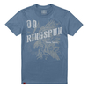 Ringspun Blue "Forum Forged 09" Mens T-shirt