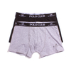 Royal County of Berkshire Polo Club Black/Light Grey Boxers