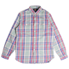 RRL by Ralph Lauren Mint & Rose Red Plaid If Shirt