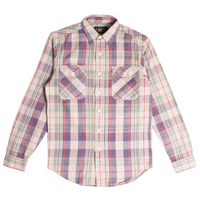 RRL By Ralph Lauren Sand & Navy Check Icon Shirt