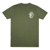 Rum Knuckles Classic Military Green T-Shirt