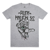Rum Knuckles Hand Grey Heather T-Shirt