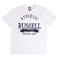 Russell Athletic White & Navy 