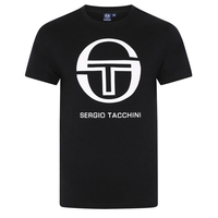 Sergio Tacchini Black/White Iberis T-Shirt