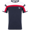 Sergio Tacchini Daska Colour Block Pique Cotton T-Shirt