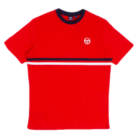 Sergio Tacchini Vintage Red/Navy Friday T-Shirt