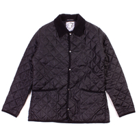 Seventyseven Black Quilted Jacket