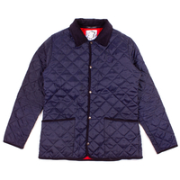 Seventyseven Navy Quilted Jacket