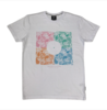 Seventyseven Paisley Sleeve White Mens T-shirt