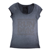 Sound Array "RUN DMC" Cool Black Seal Logo T-Shirt