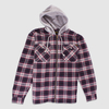 Stanley Red Flannel Sherpa Hooded Shirt