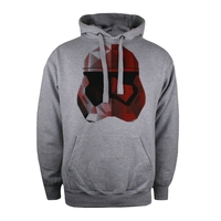 Star Wars Geo Storm Trooper Grey Heather Hoodie
