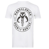 Star Wars Mandalorian Emblem White T-shirt