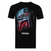 Star Wars Mandalorian Helmet Black T-shirt