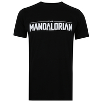 Star Wars Mandalorian Logo Black T-shirt