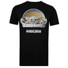 Star Wars Mandalorian The Child Carriage Black T-shirt