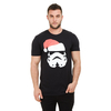 Star Wars "Trooper Santa" Black T-Shirt