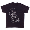 The Idle Man Black "Faces" T-Shirt