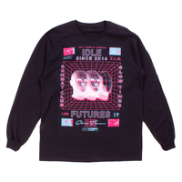 The Idle Man Black "Futures" Longsleeve T-Shirt